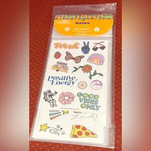 Two Packs Vinyl Stickers - Total 118 Stickers - NEW